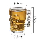 Set 2 Vasos Shoperos Calavera 530cc Cervecero, Jarra Cerveza 2
