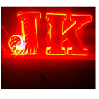 Letra Led 17 Cm Decorativa Luz Con Entrada Usb O Pila Aaa 6