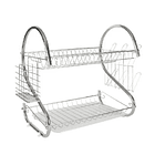 Secador Escurridor Loza Plato Vajilla 2 Niveles Calidad 3