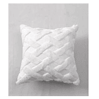 Funda De Cojines Medida 40x40 Cm Blanco 2