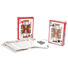 Pack 2 Baraja Naipes Standard Poker Cartas (rojo Y Azul) 4