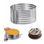 Molde Para Cortar Bizcocho Acero Inox Repostería 24-30cm 3