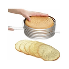 Molde Para Cortar Bizcocho Acero Inox Repostería 24-30cm 4
