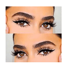 Set 5 Pares De Pestañas Postizas ,pega + Rizador 3