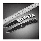 Cuchillo Tactico Cuchillo Cazador Militar Navaja W45 4