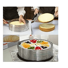 Molde Para Cortar Bizcocho Acero Utensilio Repostería 20 Cm 6