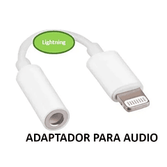 Adaptador De Audio 3.5mm Auxiliar Para iPhone iPad Jack