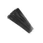 50 Amarra Plástica 4 X 150mm Brida Abrazadera Nylon Tirras 5