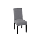 Funda Para Silla Polar Spandex Comedor- NEGRO-MARRON-GRIS 4