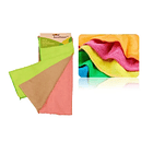 Pack 3 Paño Limpieza Hogar Auto Microfibra 30*30cm Colores 5