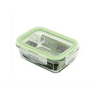 Tupper Herméticos De Vidrio Para Comida Taper Comida 2 Divisiones 5