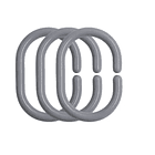 Cortina De Baño Lavable Tela Poliestér 180*180cm Impermeable 3