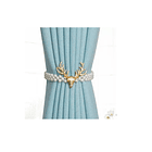 2 Sujetador De Cortina Decorativo Hogar Accesorios Perla 1