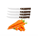 Set 12 Cuchillos Mesa Con Diente Y Mago De Madera 1