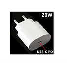 Cargador 20w Tipo C Para iPhone/android Carga Rapida 3