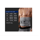 Faja Lumbar Soporte Lumbar Ajustable Hernia Postura Deporte 7