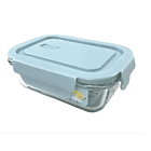 Tupper Herméticos De Vidrio Para Comida Taper Comida 2 Divisiones 2