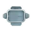 Tupper Herméticos De Vidrio Para Comida Taper Comida 2 Divisiones 4