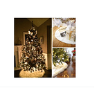 Faldón Pie De Árbol Navidad 90cm - Blanco Invierno 2