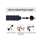 Cuerda Para Saltar Cardio Crossfit Deporte Velocidad  9