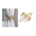 Sujetador De Cortina Decorativo Hogar Accesorios 2