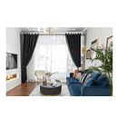 2 Cortinas Opacas Para Sala De Estar O Habitación 140x240cm 2