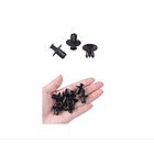 Kit 20 Clips De Sujetador Remaches Para Coche Con Rizador 1