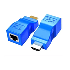 Adaptador Extensor Hdmi A Rj45 Ethernet Conector Hdmi Cat 5e 2