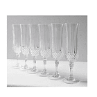 Set De 6 Copas Champagne Copas Alargadas Máxima Elegancia 5