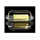 Mantequillera Rectangular De Vidrio 7