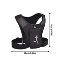 Chaleco Deportivo Ligero Porta Celular Refractante, Bolsillo 4