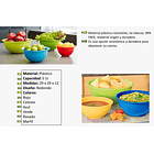 Bowl Batidor Italiano Redondo 5 Lt Reposteria Ensaladas 4