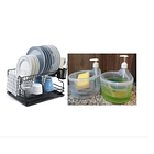 Dispensador De Lava Lozas Manual Con Esponja Con Recipiente 1