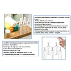 Pack 12 Atomizadores Botella Rociador Spray Aerosol 50ml 9