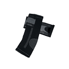 Tobillera De Compresión Ajustable Con Banda Elástica Negra. 7