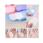 Papel Jabón Desechable De Baño Portátil De Viaje Para Manos 2