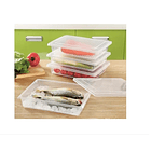 Taper Tupper Organizador Plastico Para Comida Nevera  2