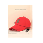 Jockey Gorros Jockey Hombre Gorro Ediko Gorra Hombre Mujer- Roja 8