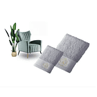 Juego De Toallas ( Mano + Baño ) Con Bordado Alta Calidad 1