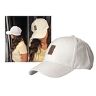 Jockey Gorros Jockey Hombre Gorro Ediko Gorra Hombre Mujer- Blanco 1