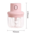 Mini Prensador Picador Moledor Ajo Verduras Eléctrico Usb 7