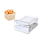 Organizador De Huevos Caja Para 40 Und Huevera Portahuevos  2