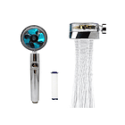 Mango Cabezal Ducha Hélice Turbo Alta Presión Con Filtro 6