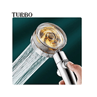 Mango Cabezal Ducha Hélice Turbo Alta Presión Con Filtro 7