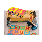 Pack 10 Juego De Alfombrillas Estera De Letras Rompecabezas  7