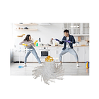 Mopa Lampazo Algodón Tiritas Gris 3