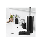 Set Baño 4 Piezas Taza Jabonera Dispensador Escobilla 4
