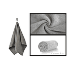 Toalla De Microfibra Multifuncional Poliéster 50x90cm Gris 5