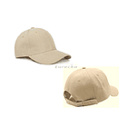 Gorro Jockey Béisbol Liso Con Broche Unisex 4