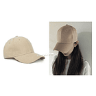 Gorro Jockey Béisbol Liso Con Broche Unisex 5